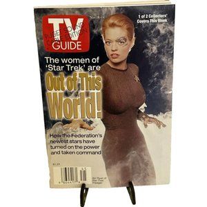 TV Guide Women of Star Trek November 8-14 1997 Puget Sound Cable Edition